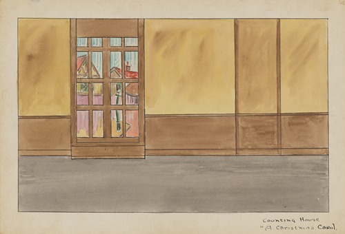 A Christmas Carol: Sketch no. 4, Counting House