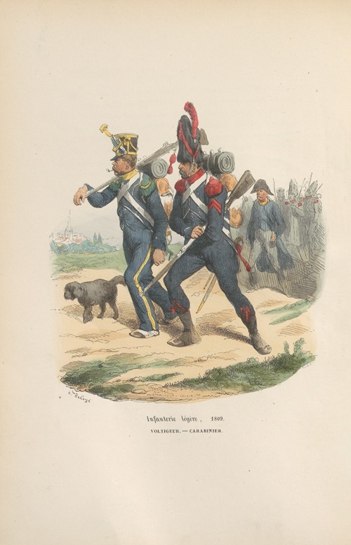 Infanterie légére, 1809 Voltigeur – Carabinier