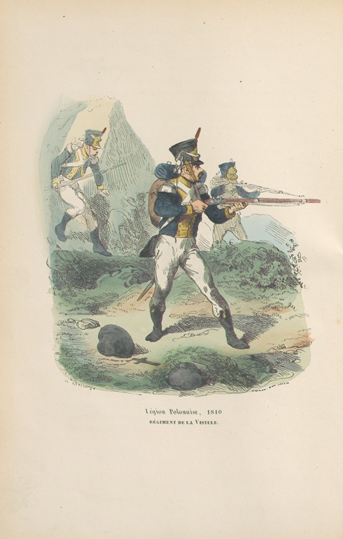 Légion Polonaise, 1810. Régiment de la Vistule