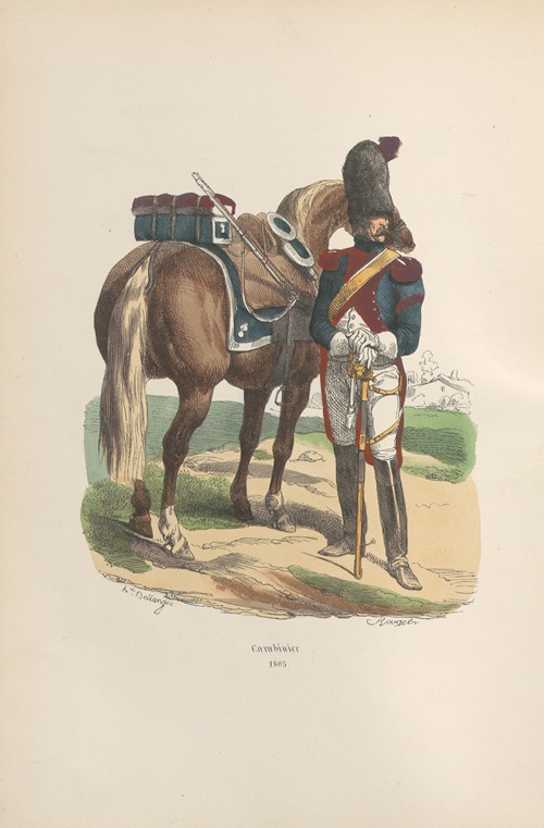 Carabiniers, 1805