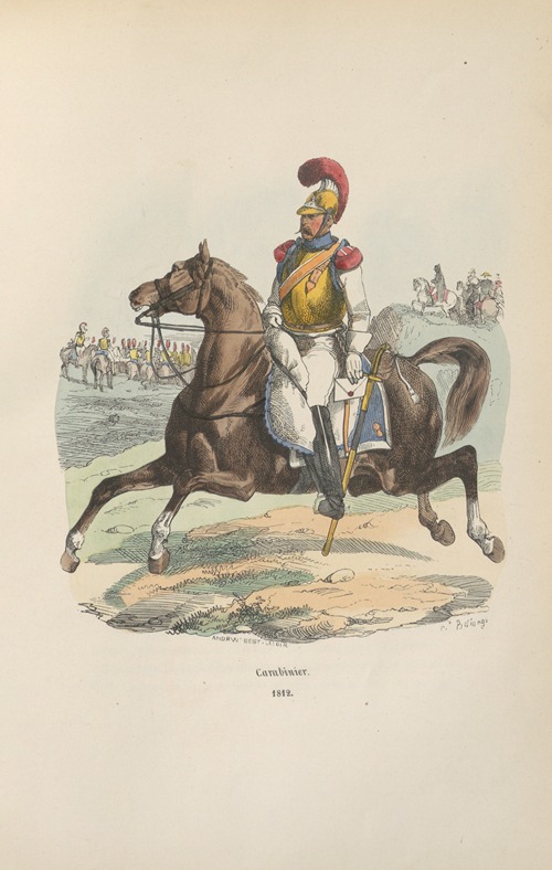 Carabiniers, 1812