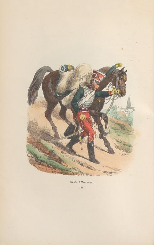 Garde d’Honneur, 1814