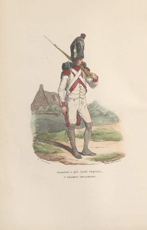 Grenadiers à pied (Garde Impériale). 3C regiment (Hollandais)
