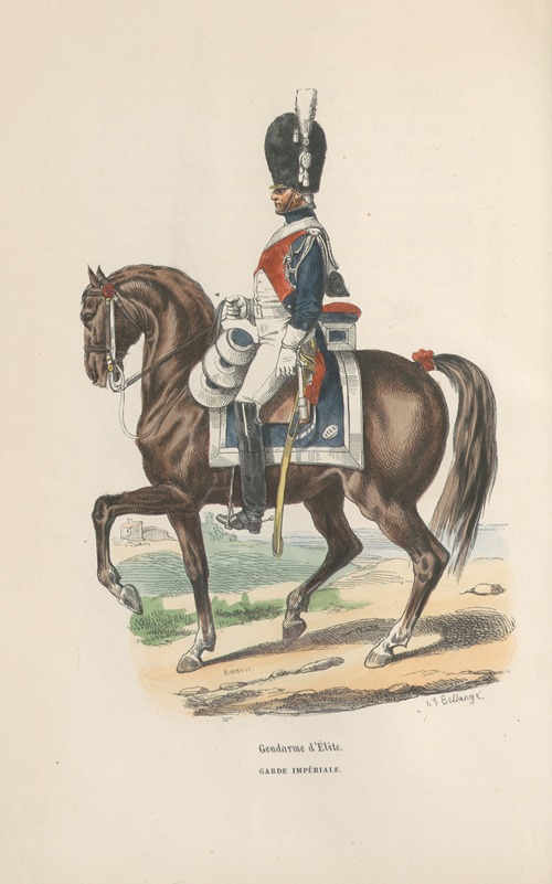 Gendarme d’élite. Garde Impériale