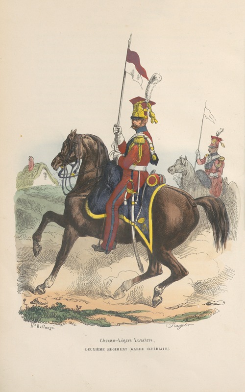 Chevau-Légers Lanciers. Deuxieme régiment – Garde Impériale