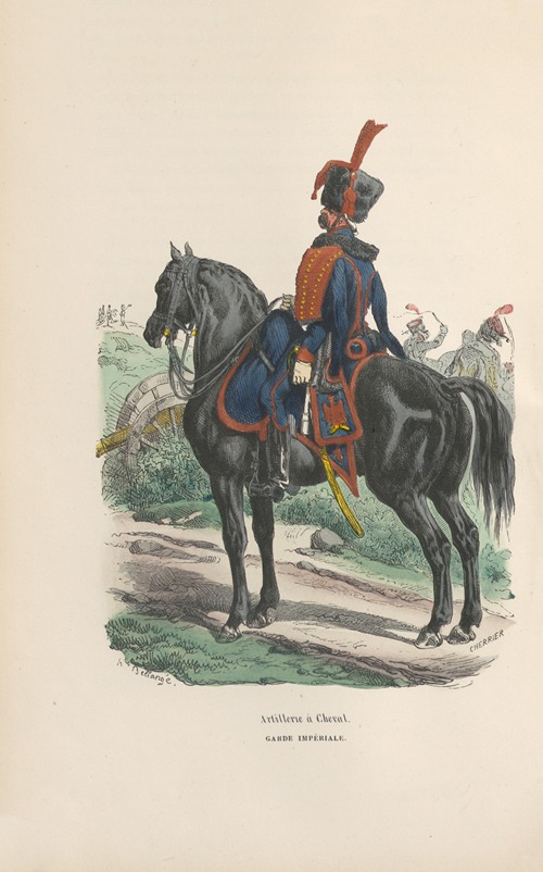 Artillerie à cheval. Garde Impériale