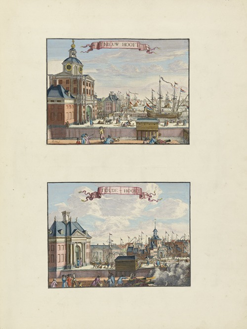 Nieuwe Hoofdpoort Oude Hoofdpoort t’Nieuw Hooft t’Oude-Hooft