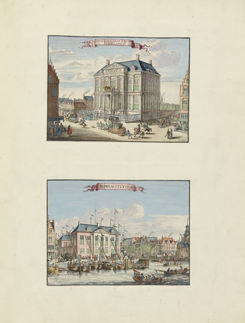 Schielandshuis Admiraliteitshof ‘t Gemeenelandts Huys van Schielandt t’Admiraliteit Hof