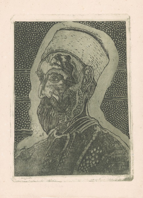 Portret van een onbekende man