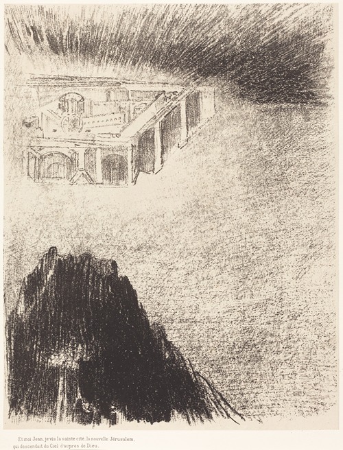 Et moi, Jean, Je vis la sainte cite, la nouvelle Jerusalem, qui descendait du ciel, d’aupres de dieu