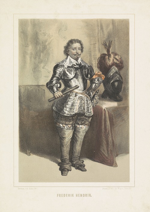 Portret van Frederik Hendrik, prins van Oranje