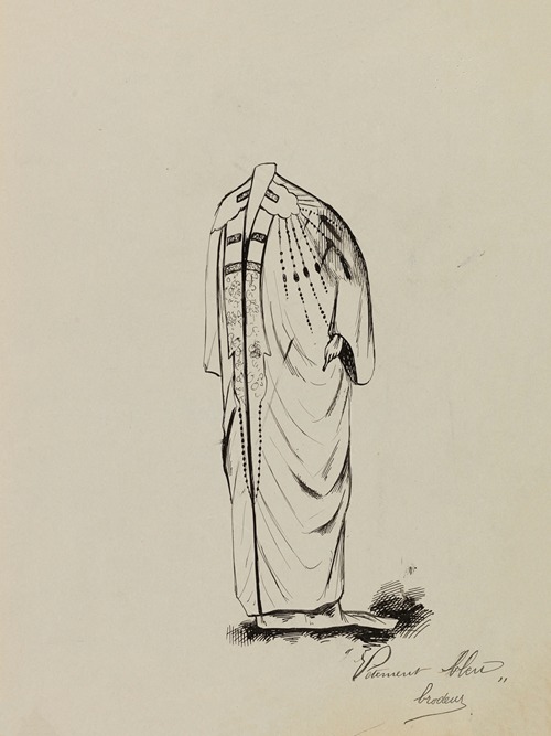 Modèle de manteau de trois quarts