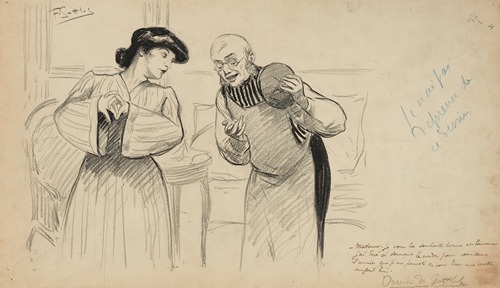 Madame. Je vous la souhaite bonne et heureuse j’ai tiré si souvent le cordon pour vous dans l’année que je me permets d