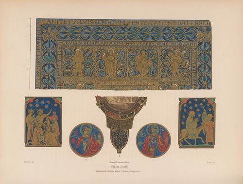 Histoire des arts industriels au moyen âge et à l’époque de la renaissance Pl.55