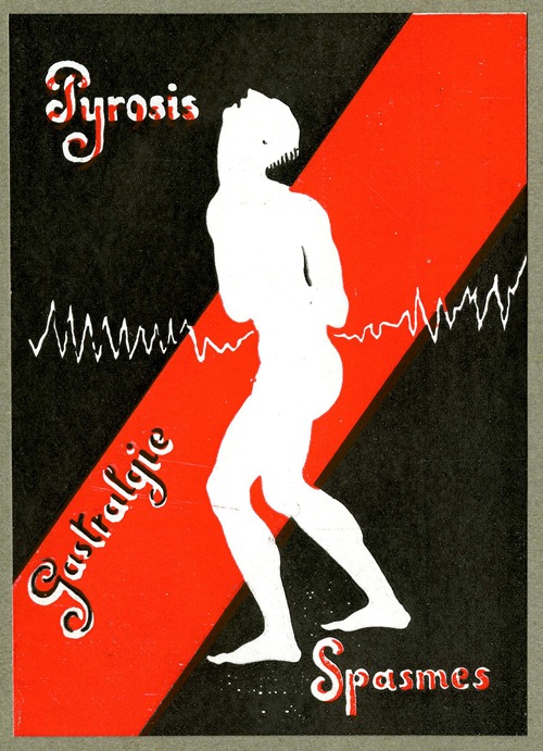 Pyrosis, gastralgie, spasmes