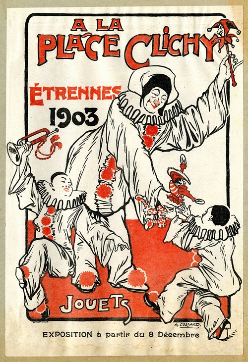 A la place Clichy – Etrennes 1903