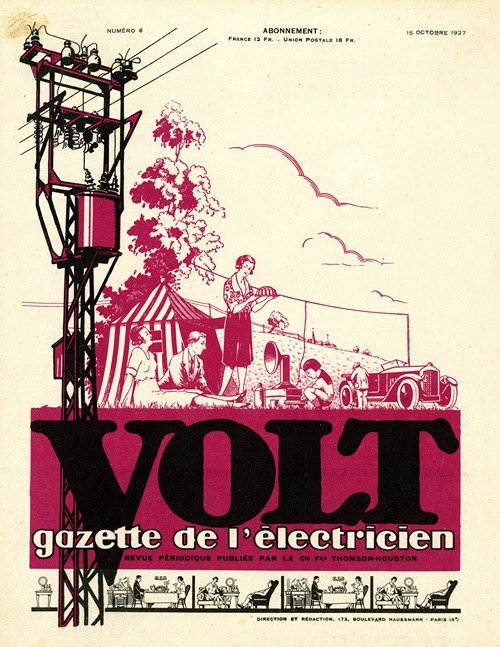 Volt ; gazette de l’électricien. Numéro 6