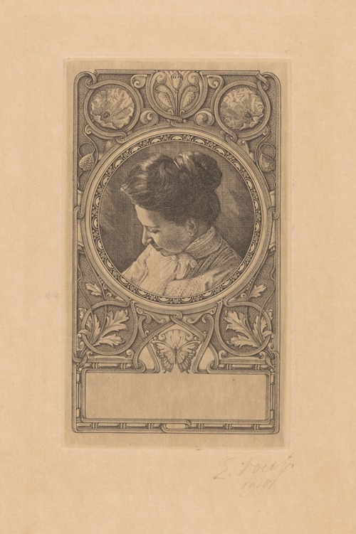Portrait of Anna Mathilda Voet-Westervelde
