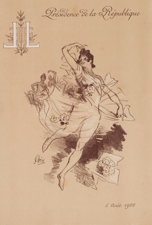 Fête du 5 août 1900 Danse de jadis et de naguère en quatre parties