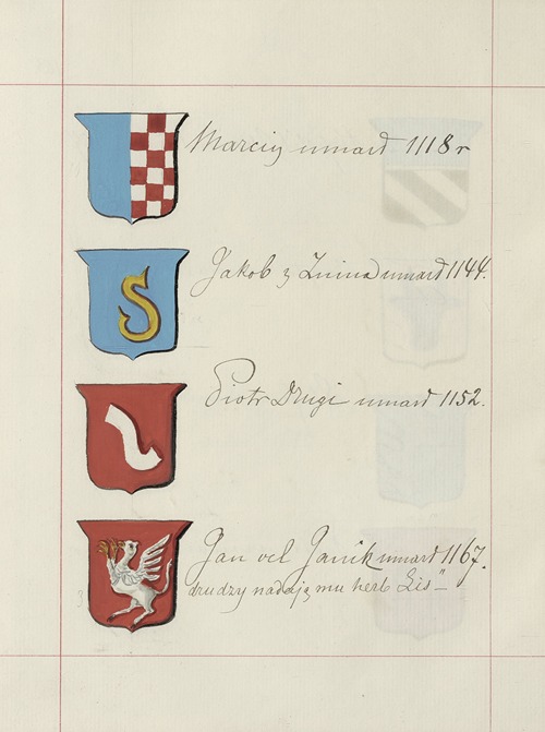 Herby Rzeczypospolitej Polskiej i W. X. Litewskiego. T. 1 Pl.147