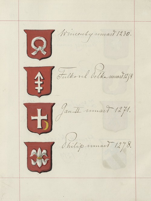 Herby Rzeczypospolitej Polskiej i W. X. Litewskiego. T. 1 Pl.149