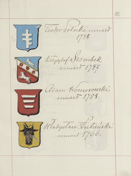 Herby Rzeczypospolitej Polskiej i W. X. Litewskiego. T. 1 Pl.162