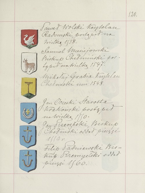 Herby Rzeczypospolitej Polskiej i W. X. Litewskiego. T. 1 Pl.179