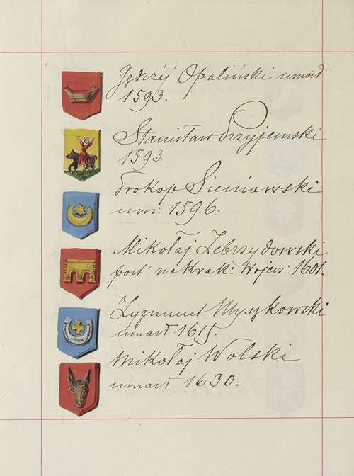 Herby Rzeczypospolitej Polskiej i W. X. Litewskiego. T. 1 Pl.211