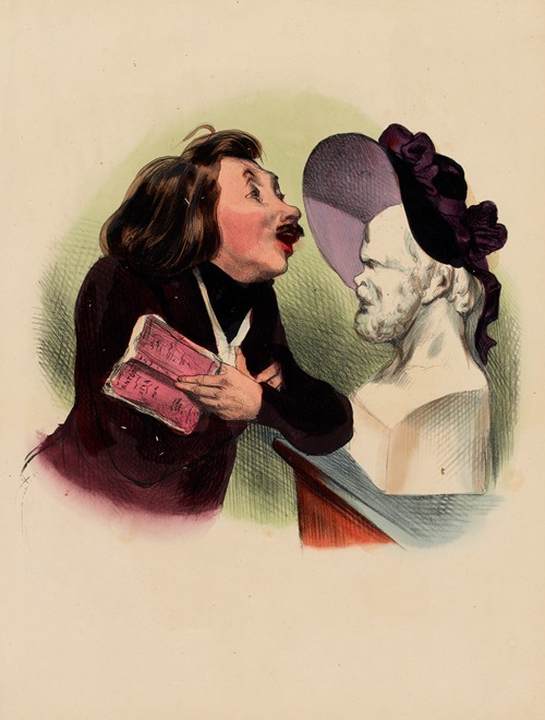 Une déclaration d’amour. répétition d’un rôle