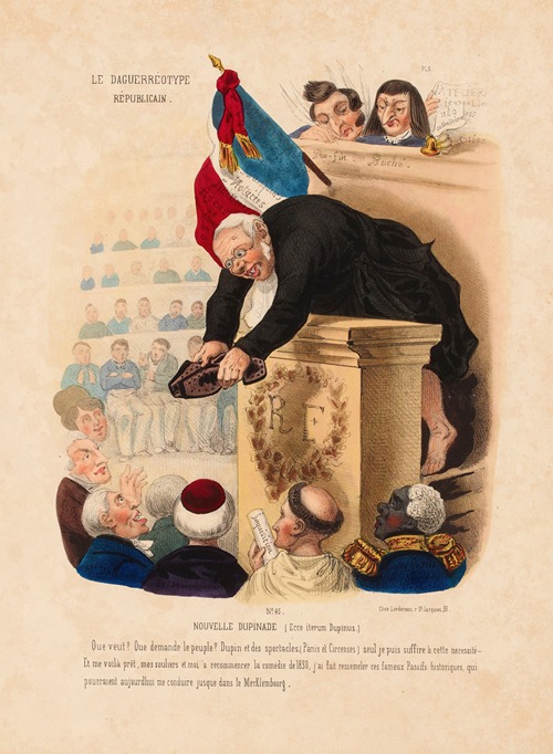 Le Daguerréotype républicain.N°45Nouvelle dupinade (Ecce iterum Dupinus)