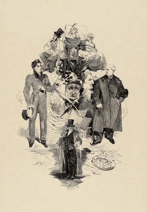Henry Monnier. Portraits et transformations 1-Henry Monnier en 1822 (d’après une aquarelle de Chalon)