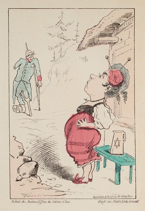 Le retour du fiancé en Allemagne (tableau.)