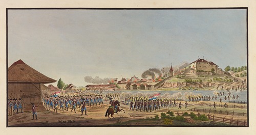 Réprésentation de l’Attaque de Laupen