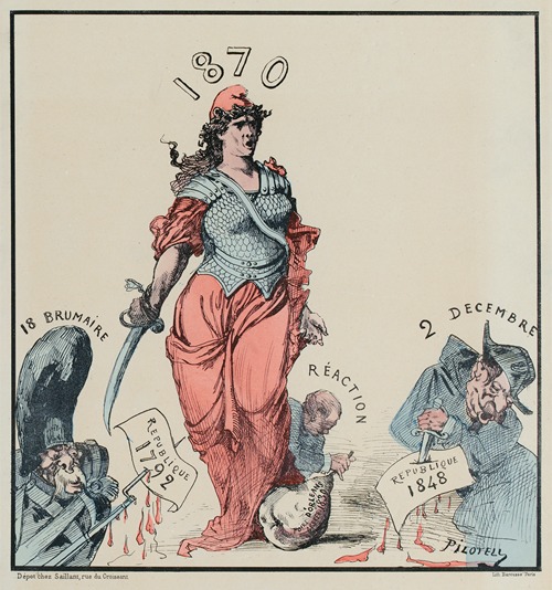 Croquis révolutionnaires Que le peuple veille
