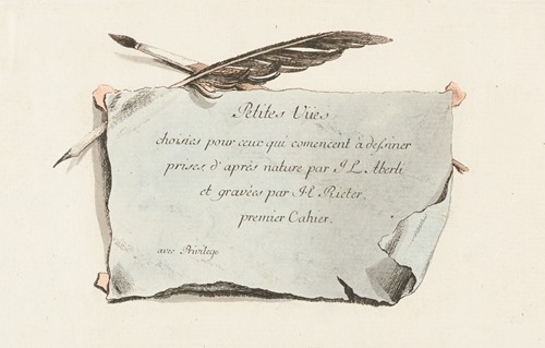 Petites Vües choisies pour ceux qui comencent à dessiner prises d’après nature par J.L. Aberli et gravèes par H. Rieter