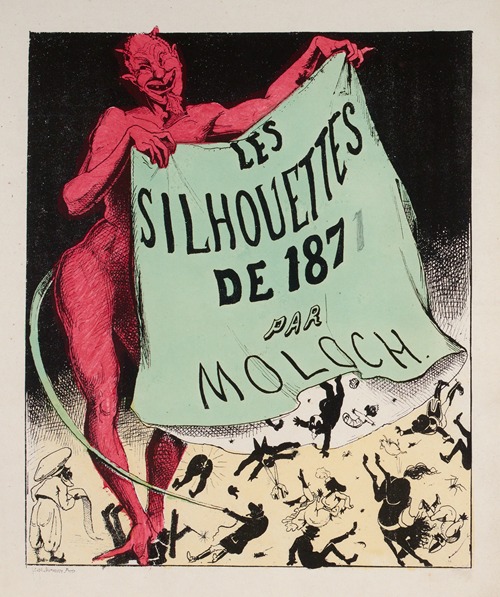 Les silhouettes de 1871 par Moloch couverture