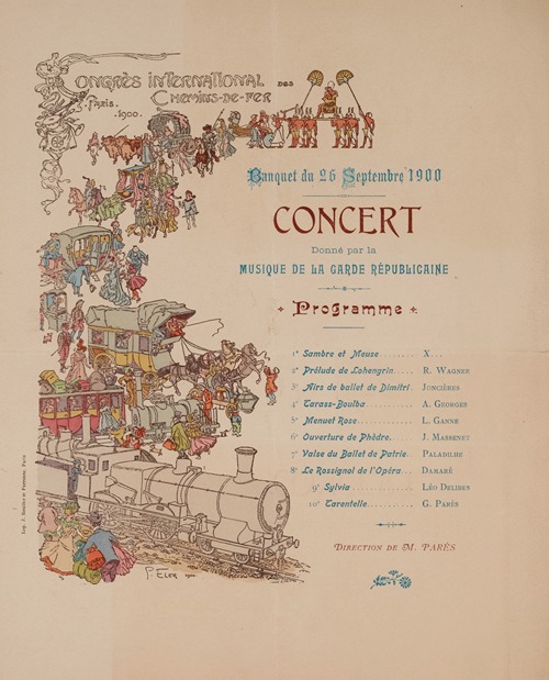 Banquet du 26 septembre 1900