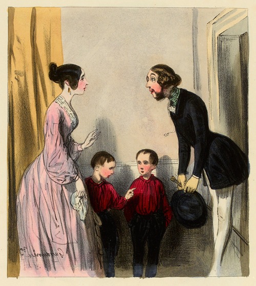 Adieu, Madame, à bientôt. Maman a dit qu’il était bête et ennuyeux. voila