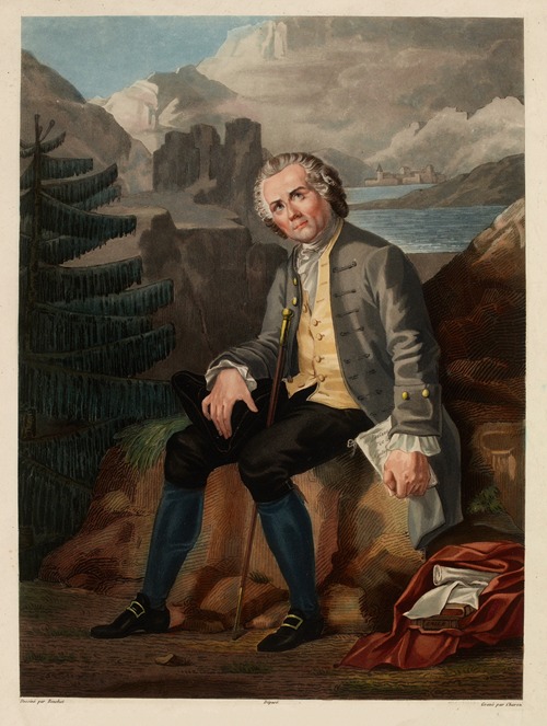 J. J. Rousseau, en Suisse, persécuté et sans asile