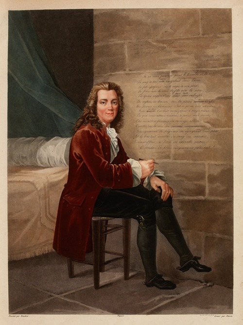 Voltaire à la Bastille composant la Henriade