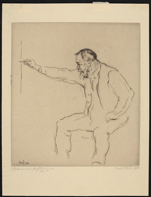 Portrait of Ferdinand Hodler