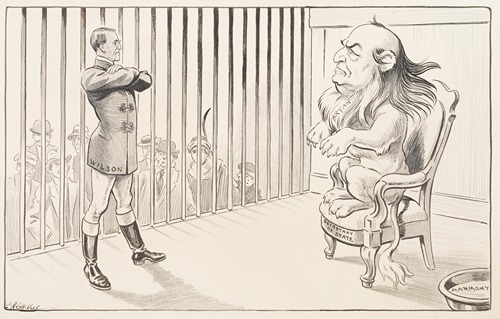 The GOP Republican elephant walks away from Woodrow Wilson’s White House