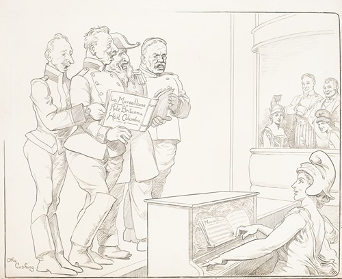France (chef d’orchestra); Now, all together. Hindenburg, Tirpitz, William and Son; Allona, enfanta de la Patrie-e!