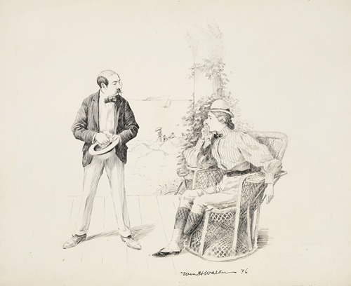 A man talks to a seated woman, who is crying, on a porch at a beach.