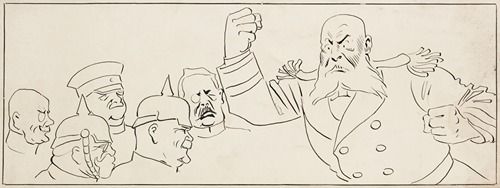 Cartoons of the Day; Will Vialedires, the Cossack, be the next big figure in the Russian kaleidoscope