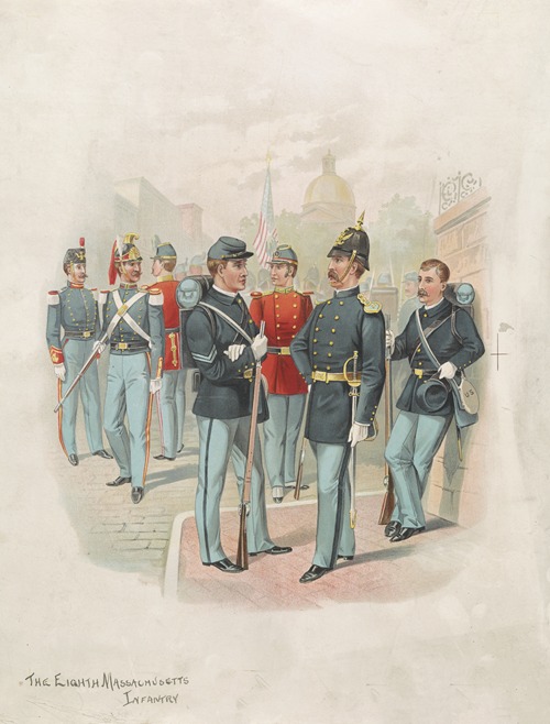The Eighth Massachusetts Infantry