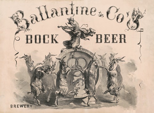 Ballantine & Co’s brewery N[ew York], bock beer