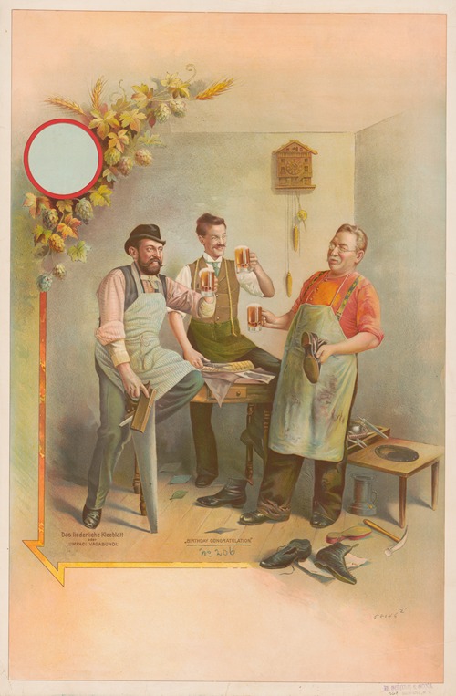 Das liederliche Kleeblatt, oder, lumpaci vagabundi, ‘birthday congratulations’