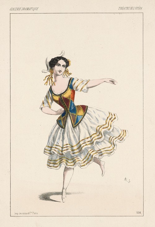 Melle Caroline, rôle de Colombine