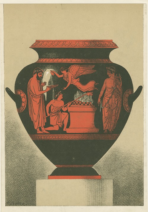 Amphora of Cervetri (Cære) representing a sacrifice